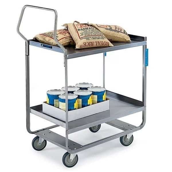 NSF Stainless Handler Series 2 Shelf Cart; 700 lb Capacity, 21"x49"