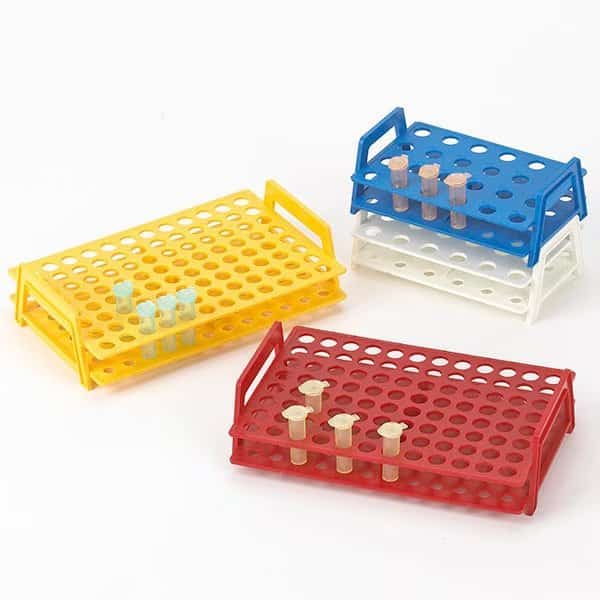 Microtube Rack, Handles, 1.5/2.0mL