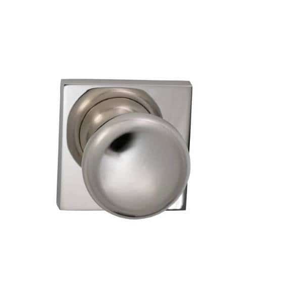 Knob with Square Rose Single Dummy Knob, Mfr#: 458SQ/0.SD14, OMNIA