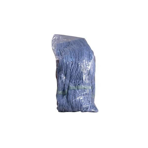 Large Narrow Mop, Looped-End, Blue, Blended, PK12