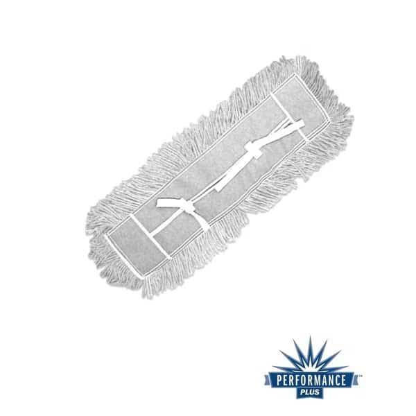 5 in x 36 in Dust Mop, Cut-End, White, PK12