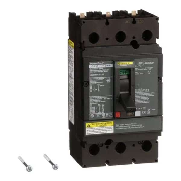 Automatic Molded Case Switch 600V 250A, SQUARE D, Mfr# JGL36000S25LUYE