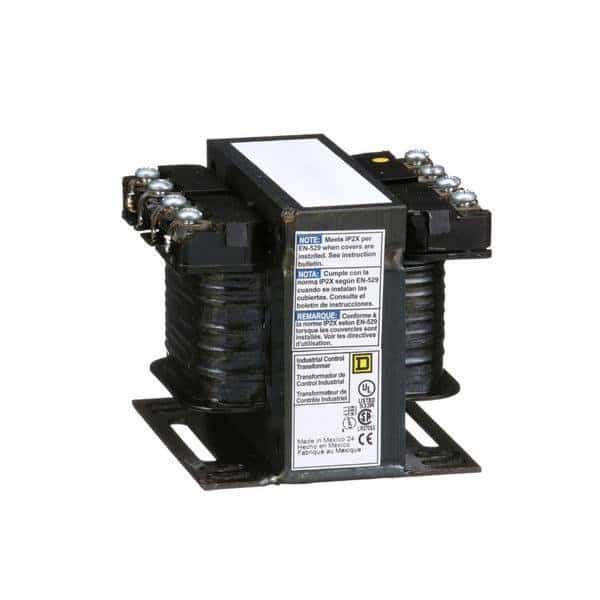 Trfmr Control 100Va 600V12/24V, SQUARE D, Mfr# 9070T100D36