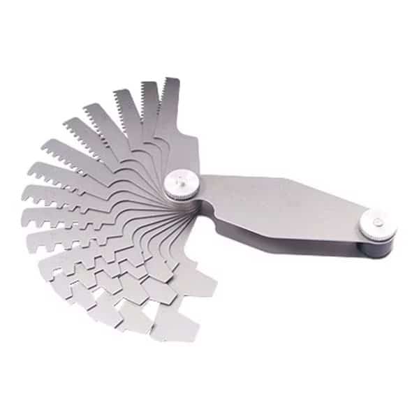 29 Degree Acme Thread Pitch Gage With 15 Blades