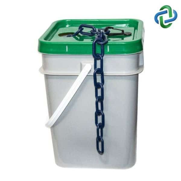 Cobalt Plastic Chain Pail 3"(#10, 76 mm