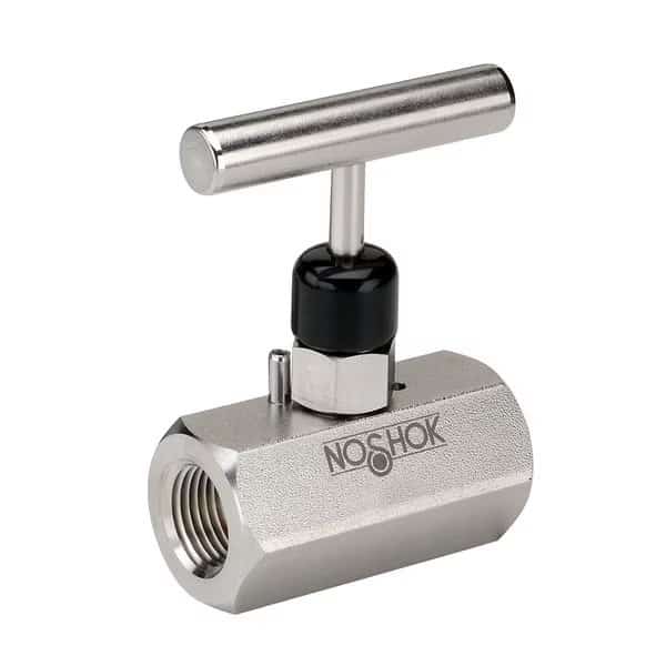 Needle valve, 1/2" NPT FxF, Stain