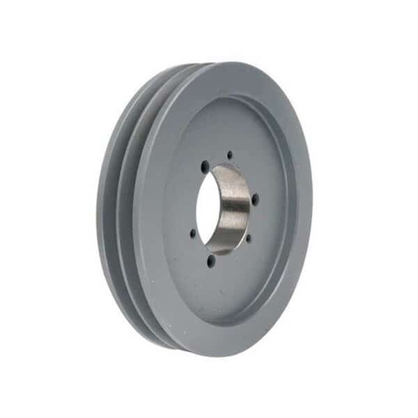 VBelt Pulley,1/2"-1-15/16"Bushed,5.95", Mfr#: 2B56SDS, POWER DRIVE