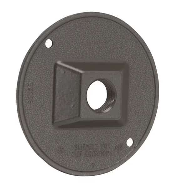 Round Weatherproof Cluster Cover, 4.125" W, 4.125" H, BELL OUTDOOR, Mfr# 5193-2