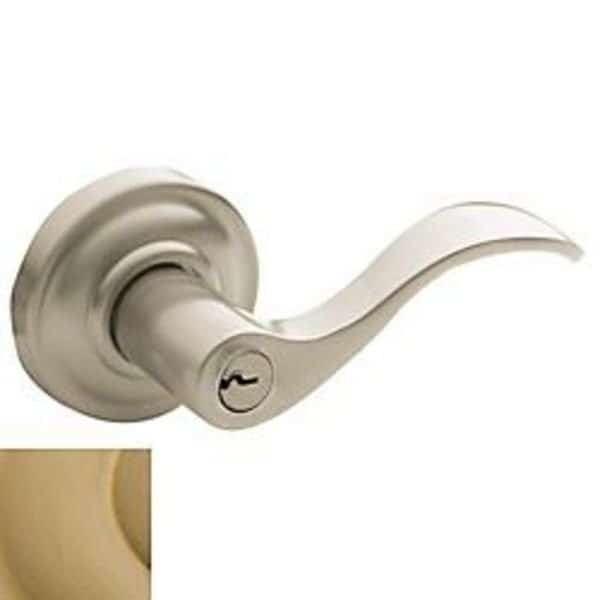 Entry Door Levers Vintage Brass