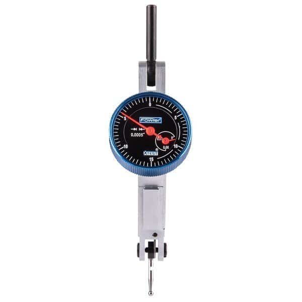 1-1/2" Horizontal X-Test Indicator Black Dial