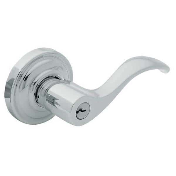 Entry Door Levers Bright Chrome