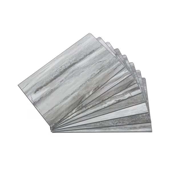 Vinyl Wall Tile 25.6"L x 14.8"W in Hermitage Granite, PK8
