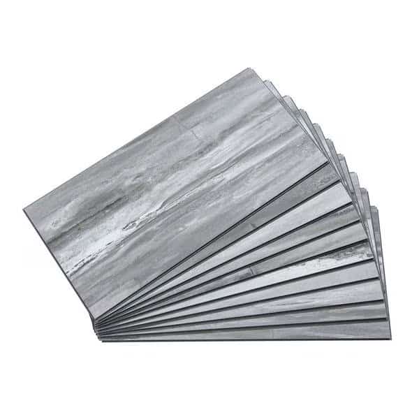 Vinyl Wall Tile 23.2"L x 11.1"W in Hermitage Granite, PK10