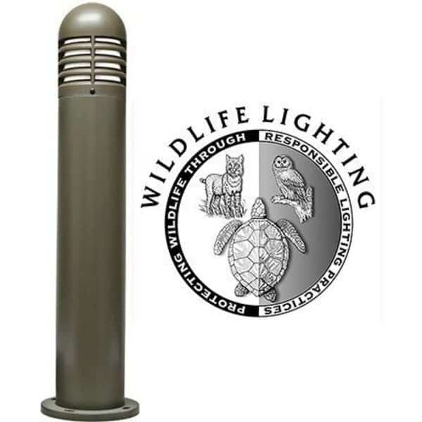 Bollard, D180, LED112, B, Fiberglass LED