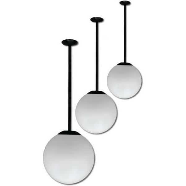 Ceiling Fixture, D7510, B, 18", Globe 24"