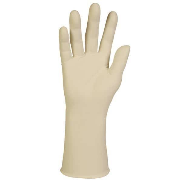 G3, Disposable Gloves, 8.7 mil Palm, Latex, Powder-Free, XL, 100 PK, Beige