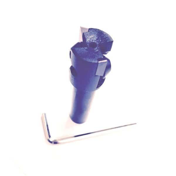 1-1/4 X 3/4" Straight Shank Indexable End Mill