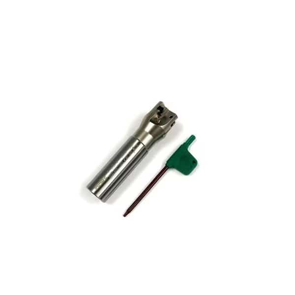 1" Square Shoulder Coolant-Thru Indexable End Mill
