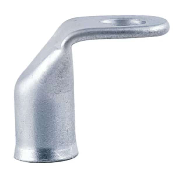 Copper Lug,2 Ga,5/16",90 deg.,PK10, Mfr#: 5953-010EL, QUICKCABLE