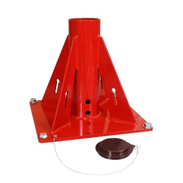 Pedestal Base For 5Pt10 Crane, Powder Co