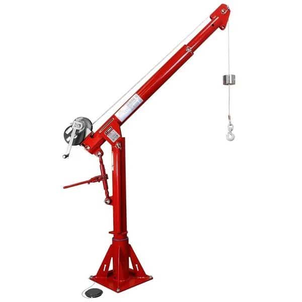 Davit Crane Up To 2000Lb Cap W/ Spur Gea