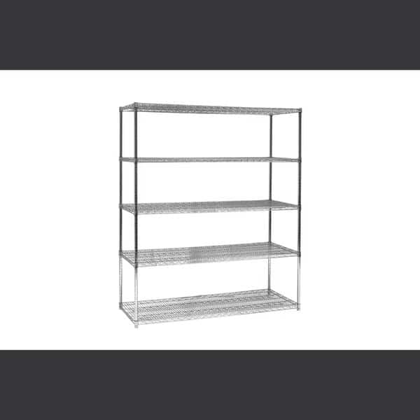 Add-On Unit, 5-Shelf, DuroSeal, 18x48x74