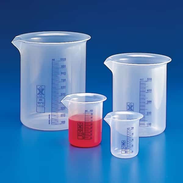 Beaker, 2000mL, Pp, PK4, GLOBE SCIENTIFIC, Mfr# 601827