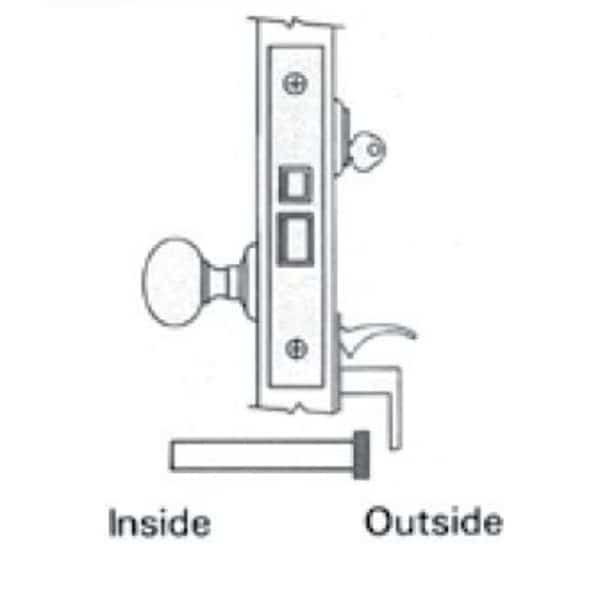 Utility Room Handlesets Antique Brass
