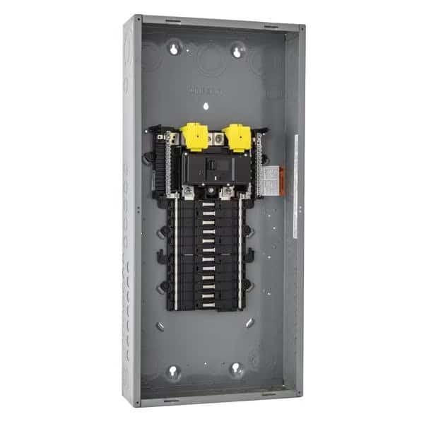 Load Center, 32 Spaces, 125 A Amps, 120/240V AC, QO Circuit Breaker Type, SQUARE D, Mfr# QO132M125P