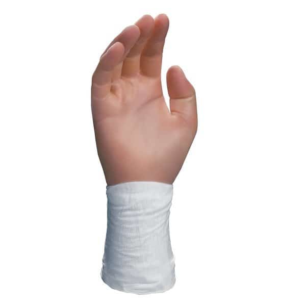 G5, Disposable Gloves, 3.2 mil Palm, Vinyl, Powder-Free, XL, 100 PK, Clear