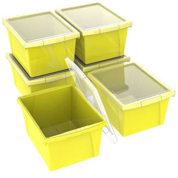 Storage Bin, 6 PK