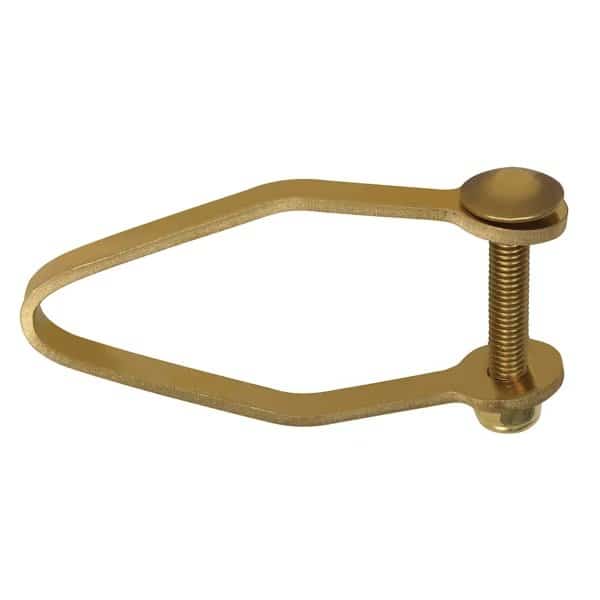 Non Sparking Brass Shackles DropStop, Hammers5lb, Cs Unitec, Mfr#: EX100M8-22BR