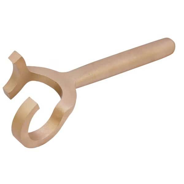 Non Sparking Valve Wrench, DIN87311, 290mm, Aluminum Bronze