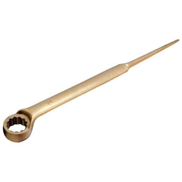 Non Sparking Wrench, Construction w/Pin, 1-5/8in, Aluminum Bronze