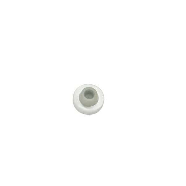 Prison Version Cast Concave Wall Bumper Satin Chrome