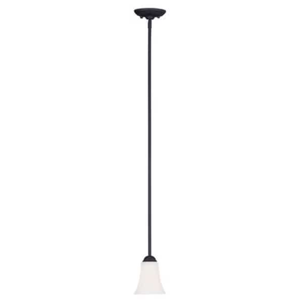 Ridgedale 1 Light Black Mini Pendant