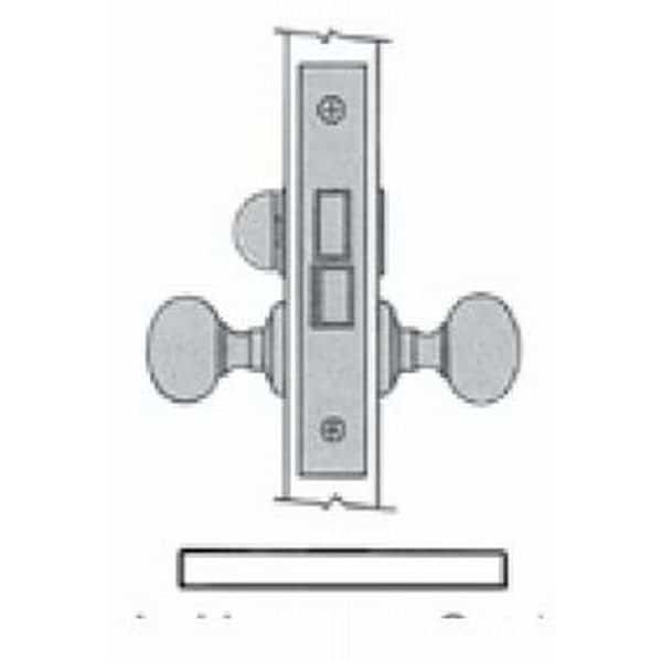 Privacy Handlesets Antique Brass