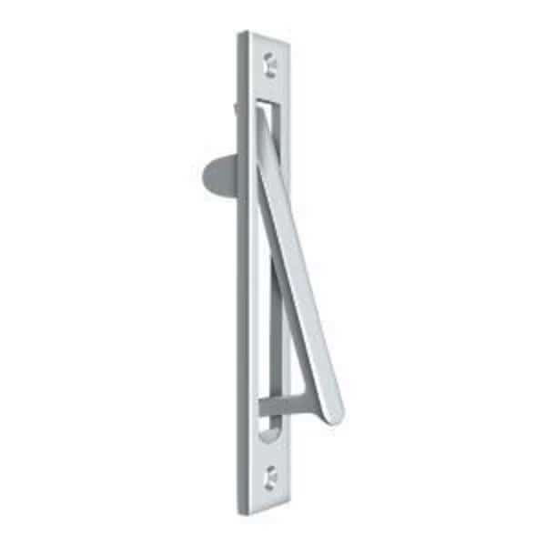 Edge Pull Heavy Duty, 6-1/4" Bright Chrome