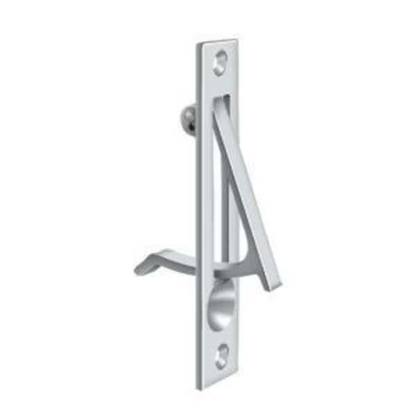 Edge Pull, 4" Bright Chrome