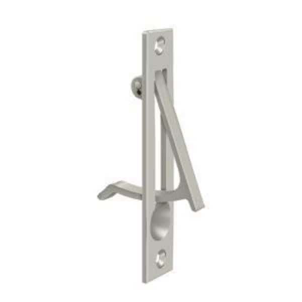 Edge Pull, 4" Satin Nickel