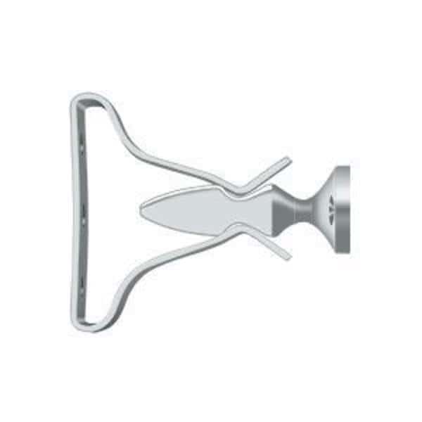 Shutter Door Holder, 2-3/4" Bright Chrome