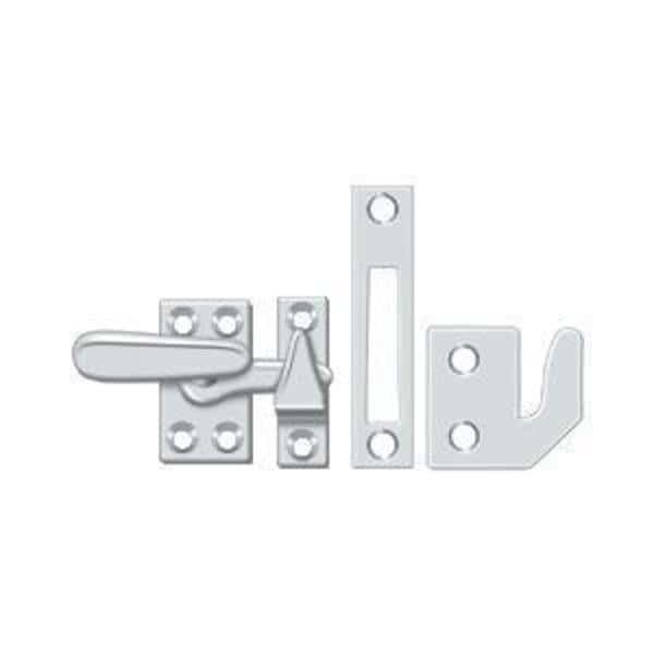 Window Lock, Casement Fastener, Small Bright Chrome