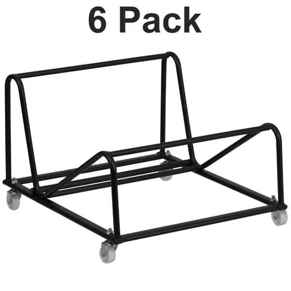 Sled Base Stack Chair Dolly,PK6, Mfr#: 6-RUT-188-DOLLY-GG, FLASH FURNITURE