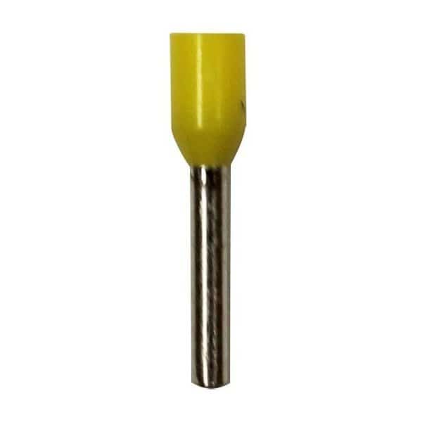 Wire Ferrule, Yellow, 20 AWG, PK100