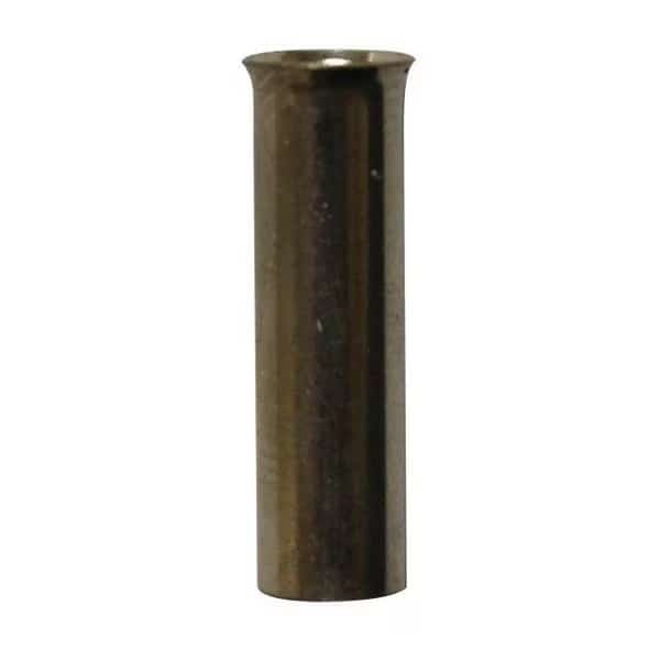 Wire Ferrule, Uninsulated, 8 AWG, PK250