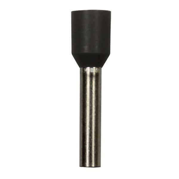 Wire Ferrule, Gray 14 AWG, PK100