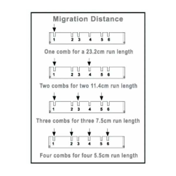 Owl 42 Tooth Comb, Mt Format, 1.0 mm Th