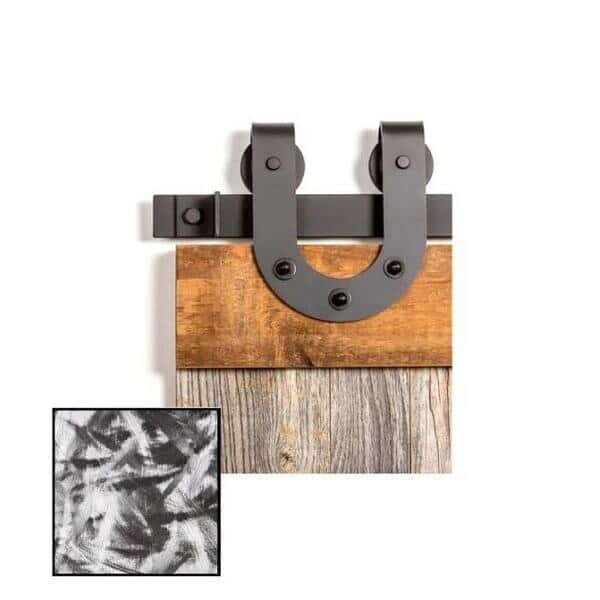 Machine Polished Barn Door Hardware 0115-3003 30