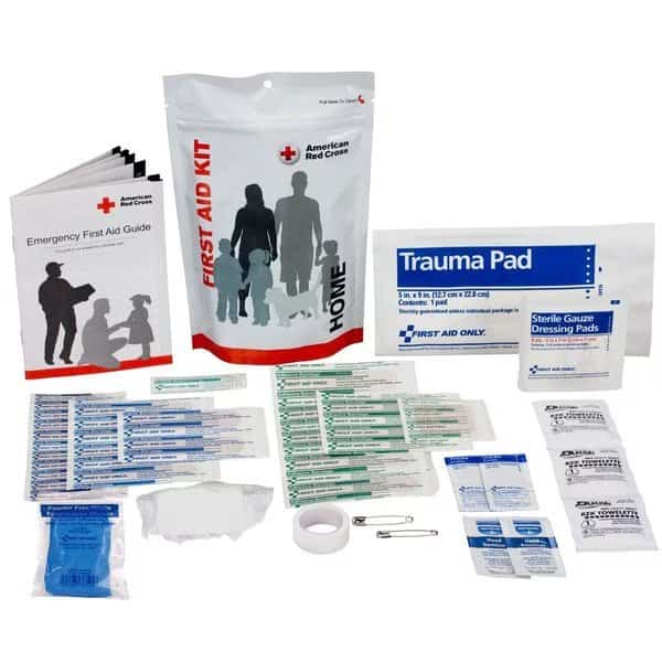 American Red Cross Home First Aid Zip Ki