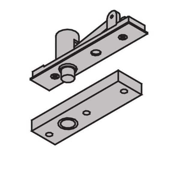 Satin Brass Pivot 7256TOP4
